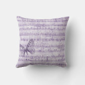 ロマンス蝶ミュージカル クッション (裏面)