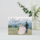 ロマンス駆け落ち葉書 案内ポストカード (スタンド正面)