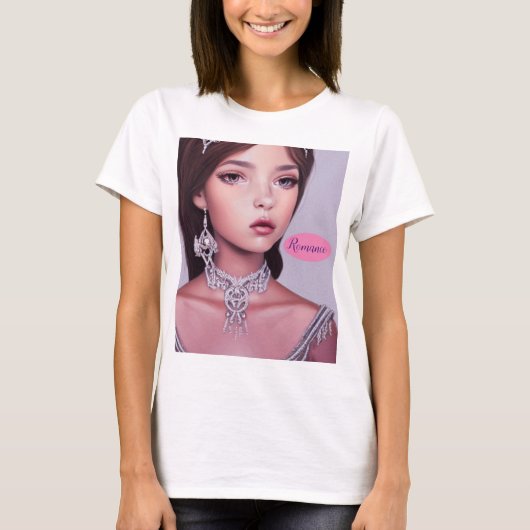 ロマンス ティーン プリンセス Tシャツ (正面)