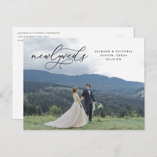 ロマンス·ニューリウェッズ·エロペメント·ポストカード 案内ポストカード (正面/裏面)