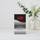 ロマンス·マッチメーカー、モノグラム、赤いスウーシュ 名刺 (スタンド正面)