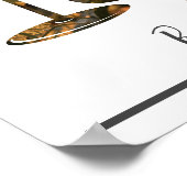 ロマンス – 夕日に2つのためのワイン ポスター (角)