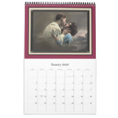 ロマンス、崇拝と献身カレンダー カレンダー (1月 2026)