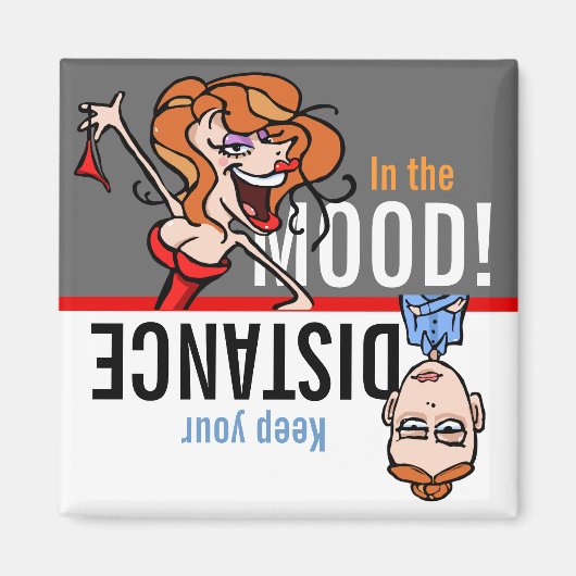 ロマンス？気分か距離保で！ マグネット (正面)