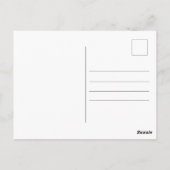 ロマンチエレガントックヴィンテージバラハッピーマザーズデイ ポストカード (裏面)