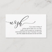 ロマンチエレガントック、ハネムーンの願い、マネーキャッシュ エンクロージャーカード (正面)