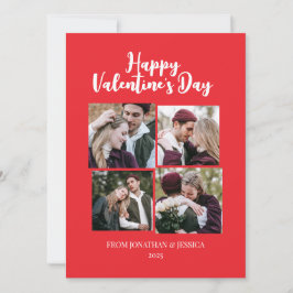 ロマンチエレガントャレンティネスのカップル4写真 シーズンカード