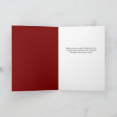 ロマンチエレガントャレンティネスのカップル4写真 シーズンカード (内部)