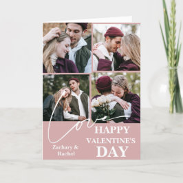 ロマンチエレガントャレンティネスのカップル4写真 シーズンカード