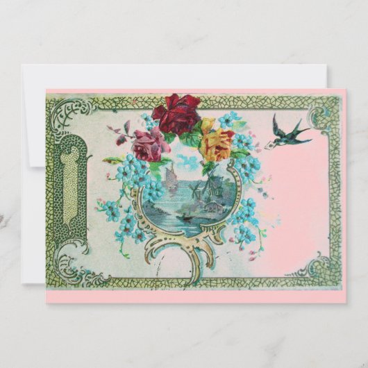 ロマンチカ3 フローラル ブルー ピンク ウェディングパーティー (正面)