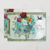 ロマンチカ3 SAVE THE DATE  招待状のポストカード 案内ポストカード (正面/裏面)