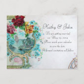 ロマンチカ3 SAVE THE DATE  招待状のポストカード 案内ポストカード (裏面)