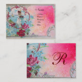 ロマンチカ・モノグラム3 名刺 (正面/裏面)