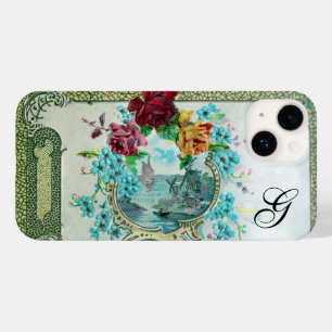 ロマンチカ レッドローズ, シースケープ フローラル モノグラム Case-Mate iPhone 14ケース