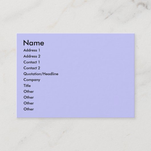 ロマンチカ 名刺 (正面)