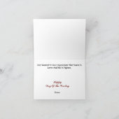 ロマンチックおもしろいなカウボーイラバーカード カード (内部)