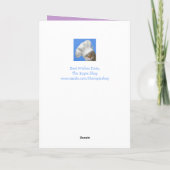 ロマンチックおもしろいなグース記念日 カード (裏面)