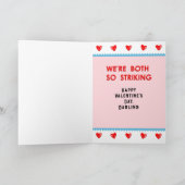 ロマンチックおもしろいなバレンタインデー シーズンカード (内部)