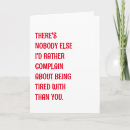ロマンチックおもしろいな疲れた挨拶 カード