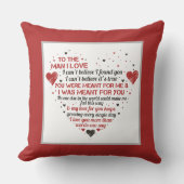 ロマンチックおもしろいな記念日のワードアート クッション (正面)