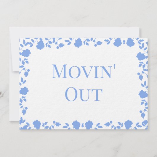 ロマンチックかわいらしなソフトソングネームテーブルカード 招待状 (正面)