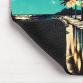 ロマンチックかわいらしな沿岸芸術 マウスパッド (コーナー)