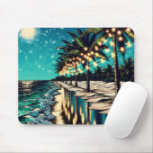 ロマンチックかわいらしな沿岸芸術 マウスパッド (マウス)