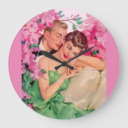 ロマンチックじゃない？ ラージ壁時計 (正面)