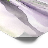 ロマンチックでメイヴ、ブライダルカスケーディングブーケ2、 ポスター (角)