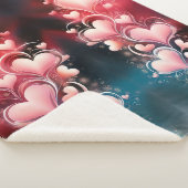 ロマンチックで心の風景サイケデリック シェルパブランケット (3/4)