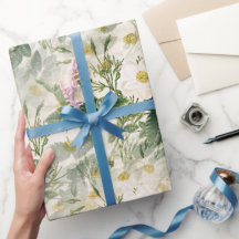 ロマンチックで滑らかな白い花と緑の葉花