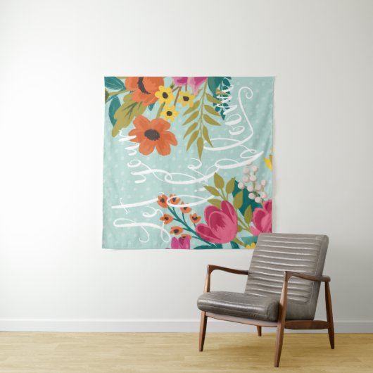 ロマンチックで豪華なX |はあなたの生命開花を可能にしました タペストリー (インサイチュ)