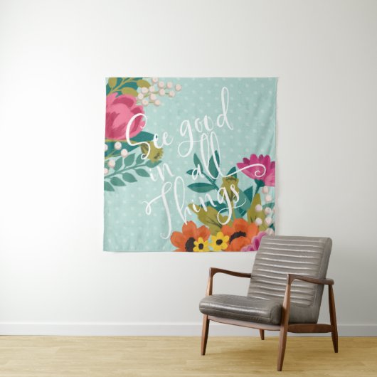 ロマンチックで豪華なXI |はすべての事のよい見ます タペストリー (インサイチュ(横))