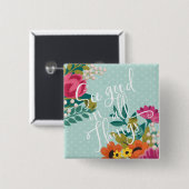 ロマンチックで豪華なXI |はすべての事のよい見ます 缶バッジ (正面&裏面)