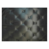 ロマンチックで黒く美しい革 テーブルクロス (正面(横))