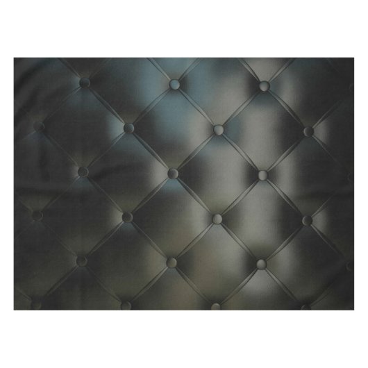 ロマンチックで黒く美しい革 テーブルクロス (正面(横))