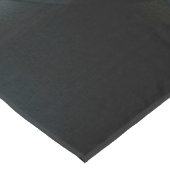 ロマンチックで黒く美しい革 テーブルクロス (アングル)