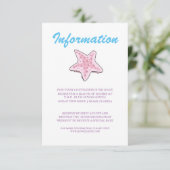 ロマンチックなおとぎ話マーメイドをテーマにした情報 エンクロージャーカード (スタンド正面)