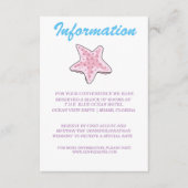 ロマンチックなおとぎ話マーメイドをテーマにした情報 エンクロージャーカード (正面)