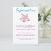 ロマンチックなおとぎ話マーメイドをテーマにした情報 エンクロージャーカード (スタンド正面)