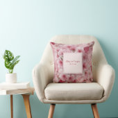 ロマンチックなさくらんぼ結婚ブロッサム クッション (椅子)