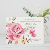 ロマンチックなばら色の招待状 招待状 (スタンド正面)