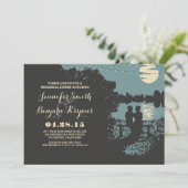 ロマンチックなひもは屋外のリハーサルの夕食をつけます 招待状 (スタンド正面)