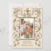ロマンチックなアンティークリゾートエンベリーシメントフォト シーズンカード (正面)