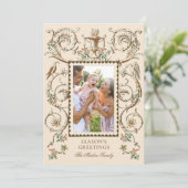 ロマンチックなアンティークリゾートエンベリーシメントフォト シーズンカード (スタンド正面)