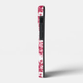 ロマンチックなアンティークヴィンテージバラ – ピンクオンホワイト Case-Mate iPhoneケース (裏面 / 左)