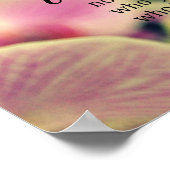 ロマンチックなインスピレーション引用文 ポスター (角)