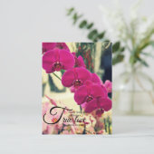 ロマンチックなインスピレーション引用文 ポストカード (スタンド正面)