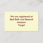 ロマンチックなインターロックハート&レッドローズ エンクロージャーカード (裏面)