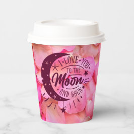 ロマンチックなウェディング・アニバーサリー・エンゲージメント・パーティーカップ 紙コップ